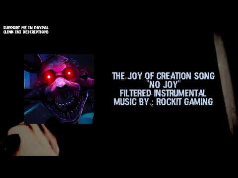 Rockit Music - No Joy (Filtered Instrumental) | The Joy Of Creation Song