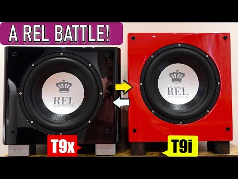 REL T9x vs T9i -- Live Review & Comparison Sound Test (Subwoofer Bass Test with/without decoupling)