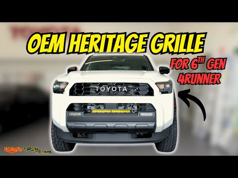 2025 4Runner Grille Swap! Here's Everything You Need to Know