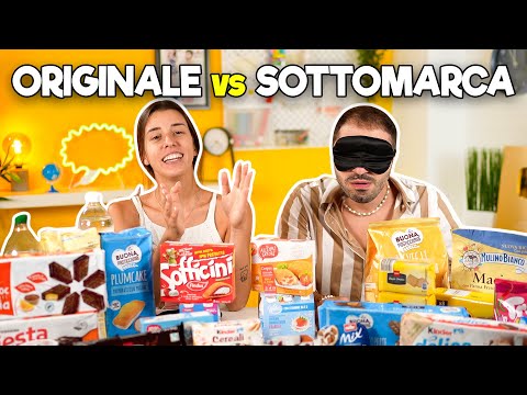 CIBI ORIGINALI vs SOTTOMARCA da BENDATI - CHALLENGE (parte 3)