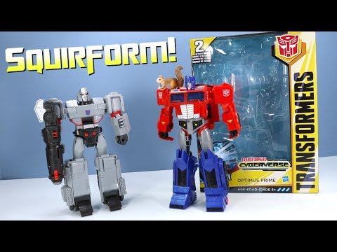 Transformers Cyberverse Optimus Prime and Megatron Ultimate Class