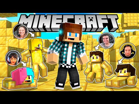 DISFARCE de Ouro: 5 FACECAMS 👀- Minecraft Esconde-Esconde EP.10