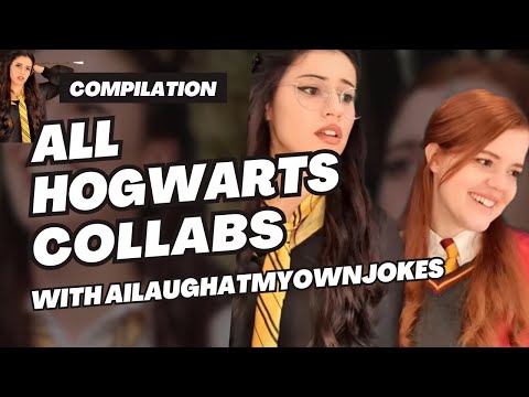 Hogwarts Collabs with Silvia aka @ailaughatmyownjokes COMPILATION