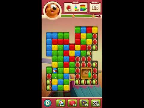 Toon Blast Level 5808 - NO BOOSTERS 🐻🐺🐱 | SKILLGAMING ✔️