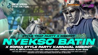 Download lagu DJ NYEKSO BATIN X ROPAN STYLE TRAP PARTY X MELODY GAYENG BASS BANTER TERBARU 2k26 mp3