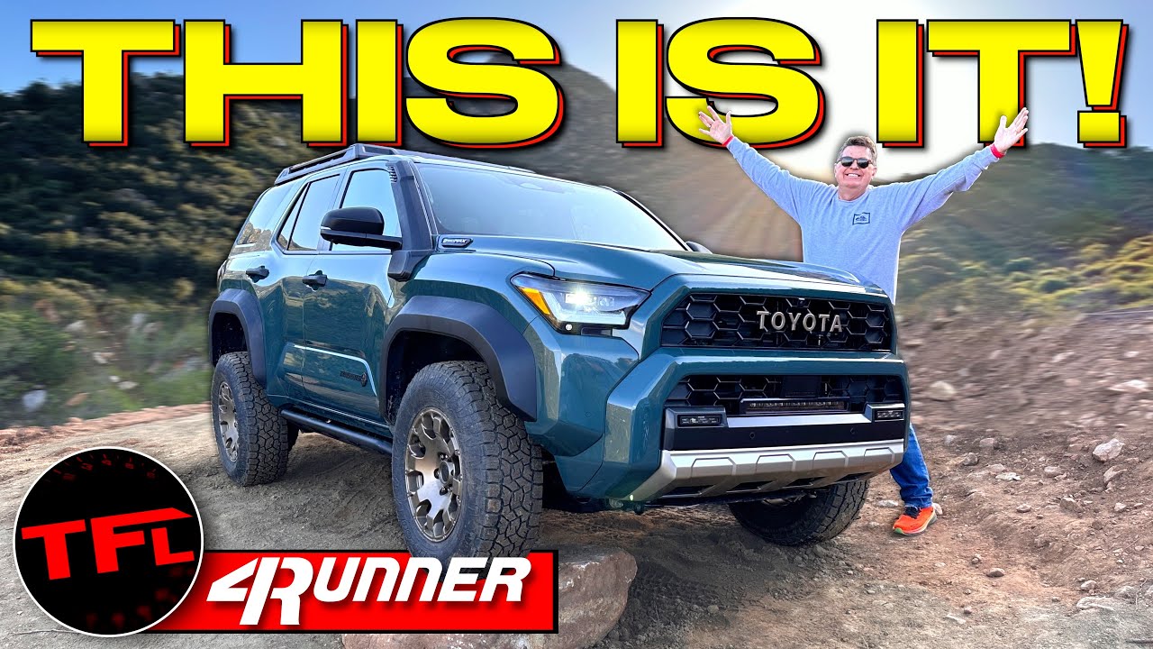 The All-New 2025 Toyota 4Runner TRAILHUNTER Is the New SUV You Didn't Expect!