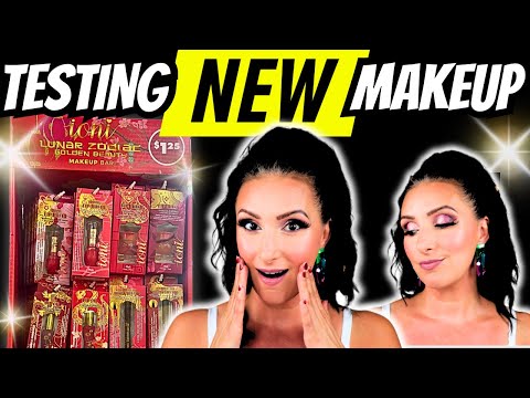 TESTING *NEW* DOLLAR TREE MAKEUP || IONI Lunar Zodiac Line ⭐️