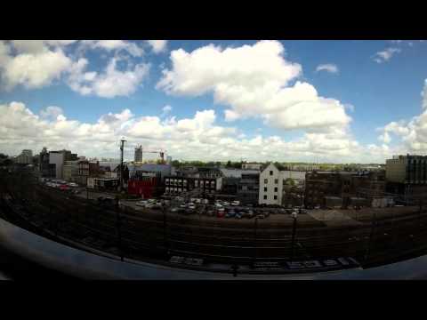 TimeLapse Amsterdam Central Station - ´t ij 19 05 2015  HD