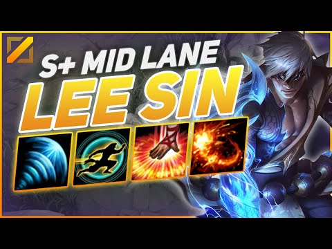 LEE SIN MID IS THE *NEW* META PICK | BEST Build & Runes | League of Legends