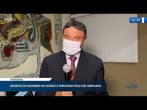 Decreto do Governo do Estado é aprovado pelo COE ampliado 28 01 2021