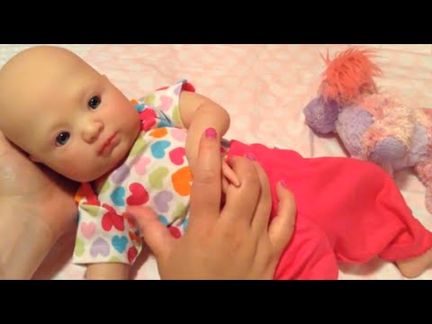 Playborn Baby Doll Haul and Changing Video Video