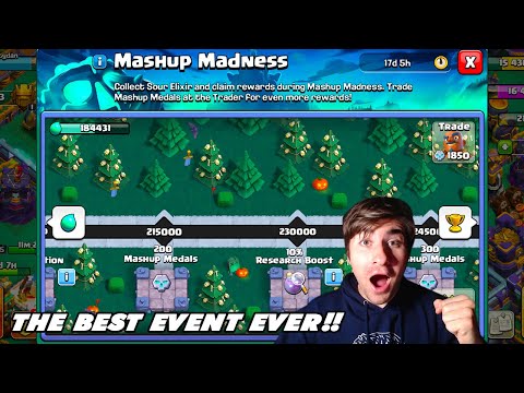 *NEW* Mashup Madness Halloween Event   The BEST Event In Clash Of Clans History!