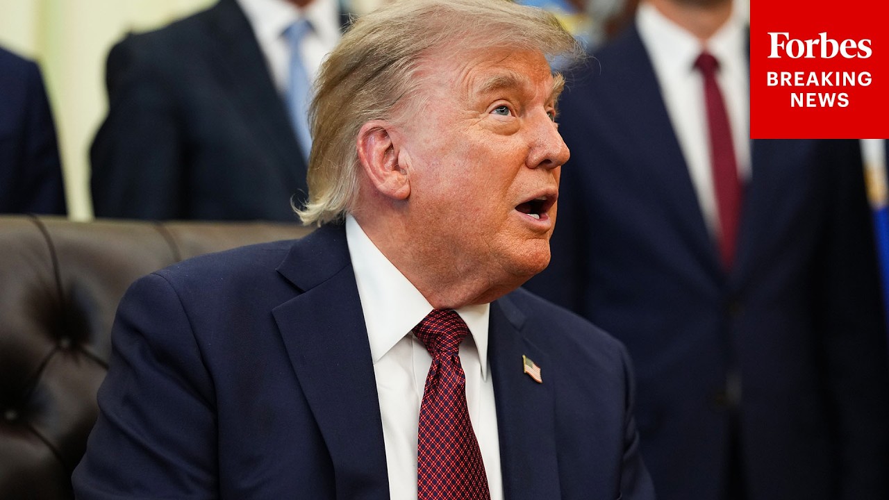 Video | Trump Asked: 'At What Point With Iran Do You Think They're Going To Cry Uncle' & Come To The Table?