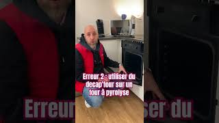 3 erreurs à éviter avec votre four #astuce #four #nettoyer