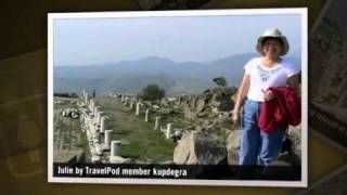 preview picture of video 'Pergamum Acropolis, Asclepium Kupdegra's photos around Canakkale, Turkey (asclepilium)'
