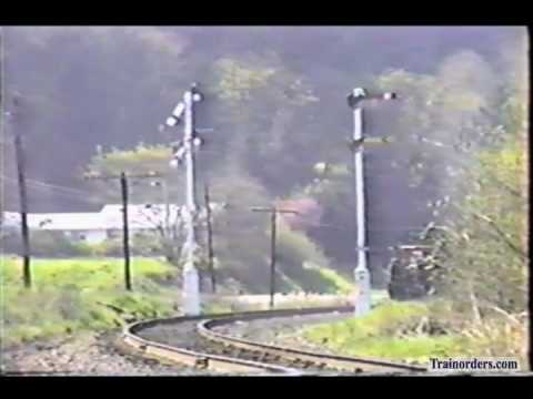 Classic Railroad Series 408 - SP 9256 East at Oakland, OR March 31, 1990