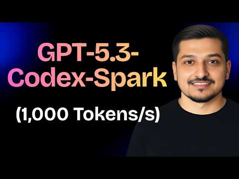 GPT‑5.3‑Codex‑Spark : An ultra-fast model for real-time coding (1,000 Tokens/s)
