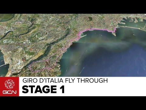 Giro d'Italia 2013 Stage 1 Fly Through