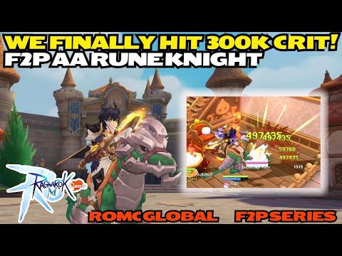 My F2P AA Rune Knight Damage Progress Day 22 - Ragnarok M: Classic Global