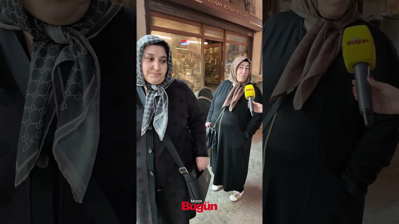 Kahramanmaraş'ta vatandaş şiddet olaylarına isyan etti