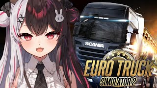 【 Euro Truck Simulator 2 】突き進め！GOGO🚗💨【夜見れな/にじさんじ】