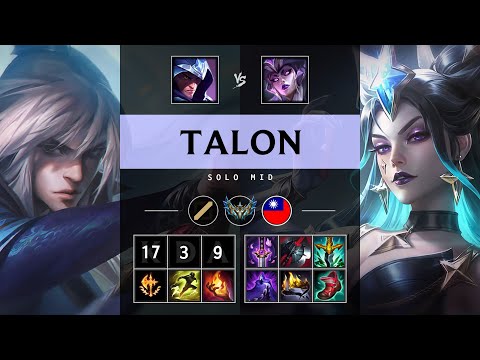 Talon Mid vs Syndra - TW Challenger Patch 25.06