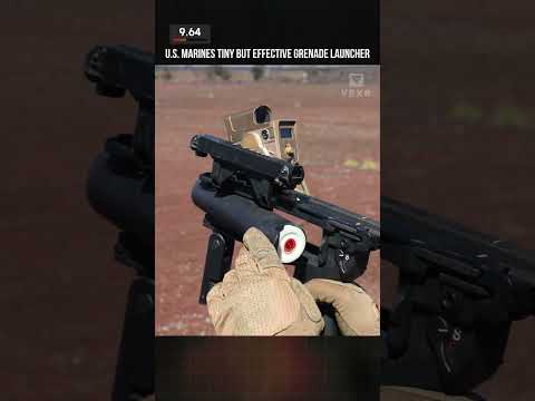 Tiny But Effective Marines Grenade Launcher