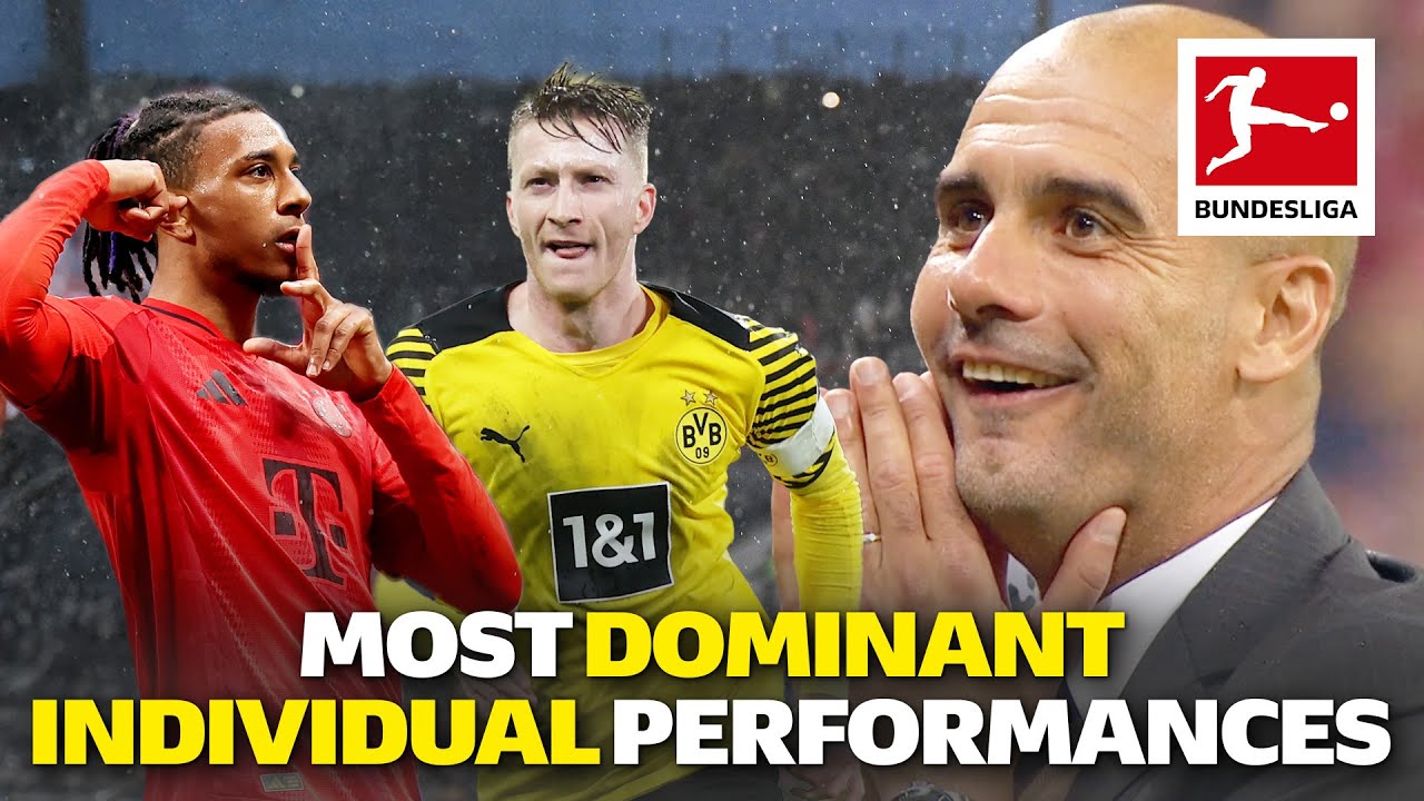 The Most DOMINANT Individual Performances in Bundesliga HISTORY 📚💥