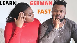 how to learn german easily without stress !!