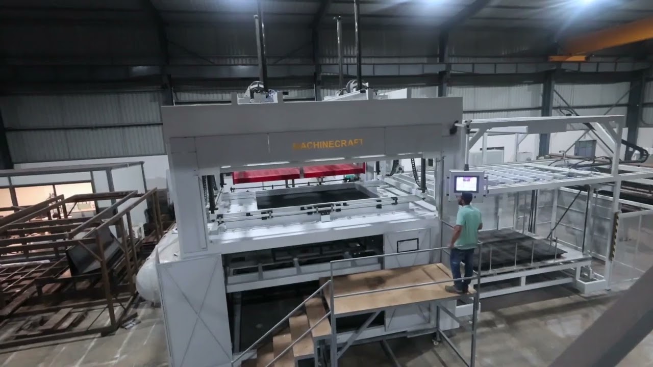 Deep Draw Bedliner & SPA Machine — 3500×2000mm