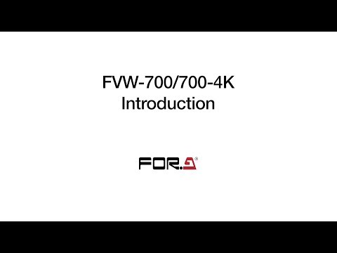 4K/HD Telestrator FVW-700/700-4K