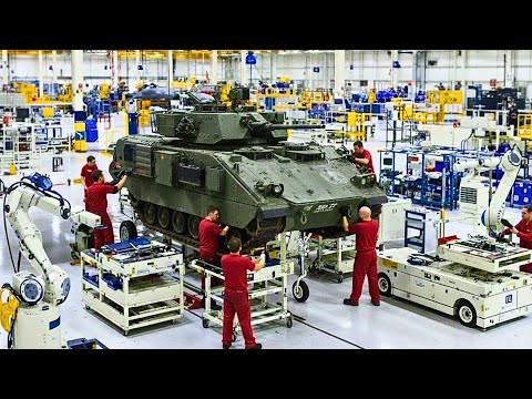 Inside the M3 Bradley Factory: Building the World’s Most Battle Ready Fighting Vehicle Full Process
