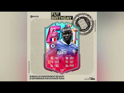 Kante FUT Birthday Card Coming Stats Predicted - FIFA 23