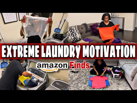 EXTREME Laundry Motivation & Laundry Routine 2022 | New Amazon Gadgets