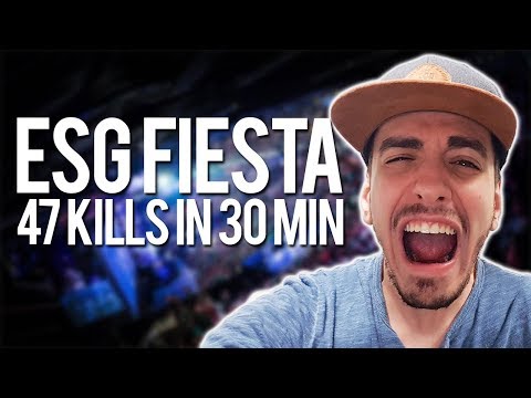 ESG Fiesta! 47 Kills in 31 Minutes! | Cast Highlight by Johnny with Sola
