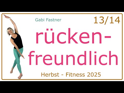 13/14 🏔️ 40 min. rückenfreundliches Training | Rücken bewegen und stabilisieren, ohne Geräte