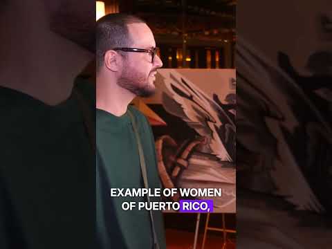 Kroniko Arte inspired by the women of Puerto Rico.