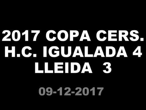 HOQUEI  - COPA C.E.R.S.  H.C. IGUALADA 4 LLEIDA LLISTA BLAVA 3