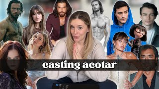 the perfect ACOTAR casting | every main character casted