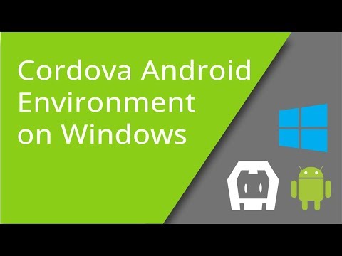 Cordova Environment for Android on Windows