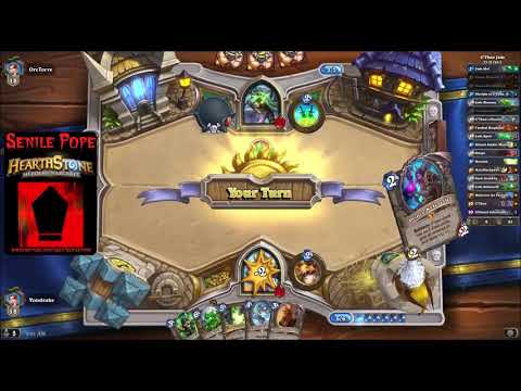Hearthstone BDP: WILD - Jade Deathrattle Rogue vs C'Thun Jade Druid (Season 54 Day 12)