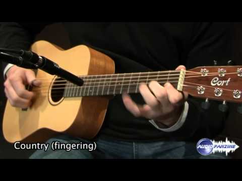 Акустическая гитара CORT Earth mini (OP) w/bag