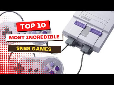 Ten of the BEST Super Nintendo Games!