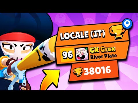 PAZZESCO... RECORD TOP 100 in ITALIA! - Brawl Stars