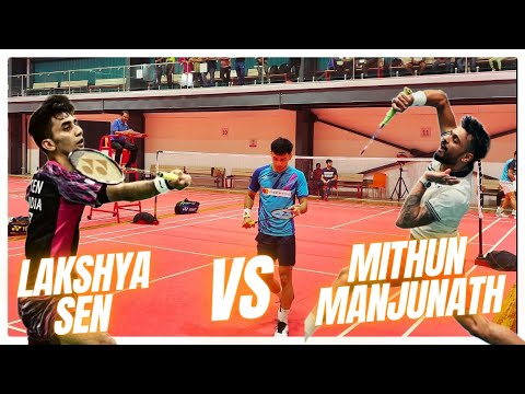 LAKSHYA SEN VS MITHUN MANJUNATH:ASIAN GAMES 2023 SELECTION TRIALS