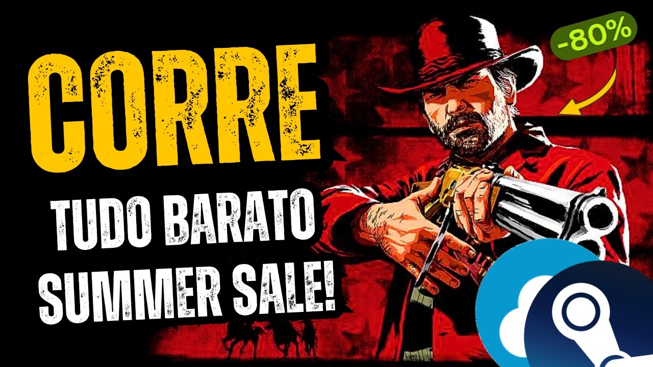 CORRE! STEAM SUMMER SALE 2026 COMEÇOU e COPA Nuuvem traz CUPONS e JOGOS BARATOS!