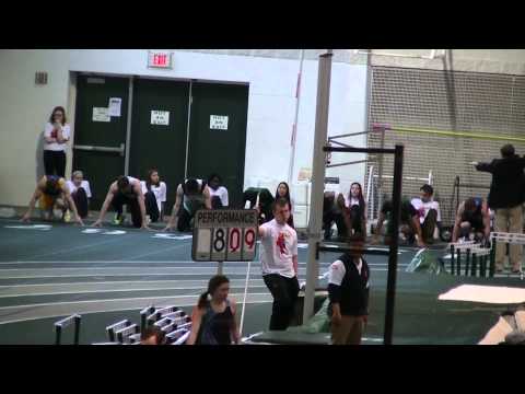 1A Boys 60m Dash Prelims Heat 3 - Illinois Top Times 2014