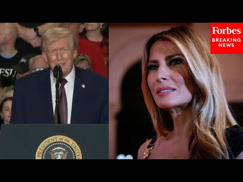 'I Think She Steams Them...': Trump Goes On Tangent At Rally About Melania's 'Undergarments'