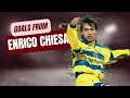 A few career goals from Enrico Chiesa