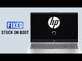 Fix HP Laptop Stuck On Logo And Not Starting In 30 Seconds